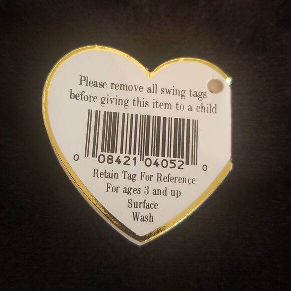 Vintage 1993 Ty Beanie Baby CURLY the Bear - Picture 6 of 7